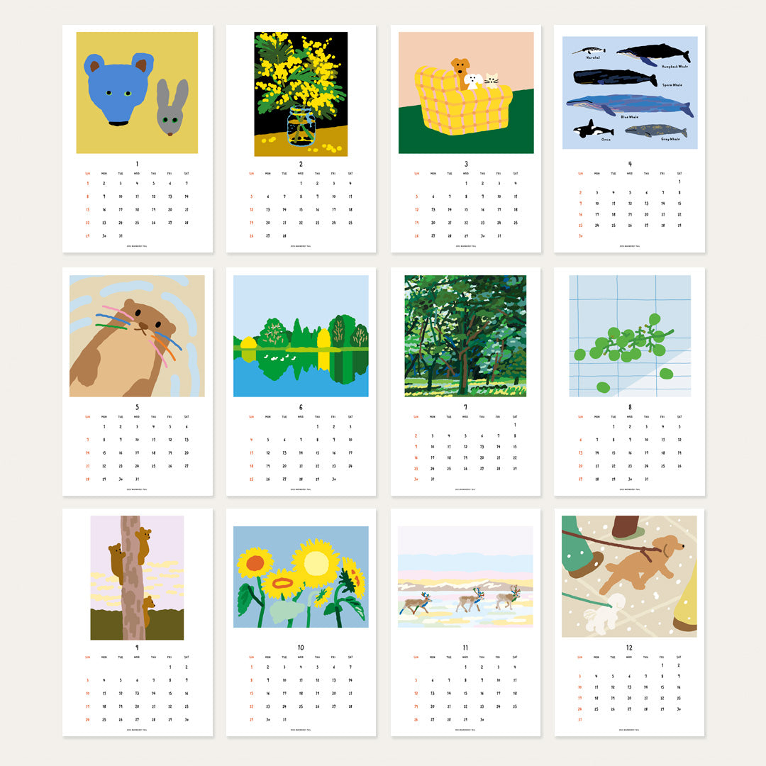 2023 All Time Favorites Calendar