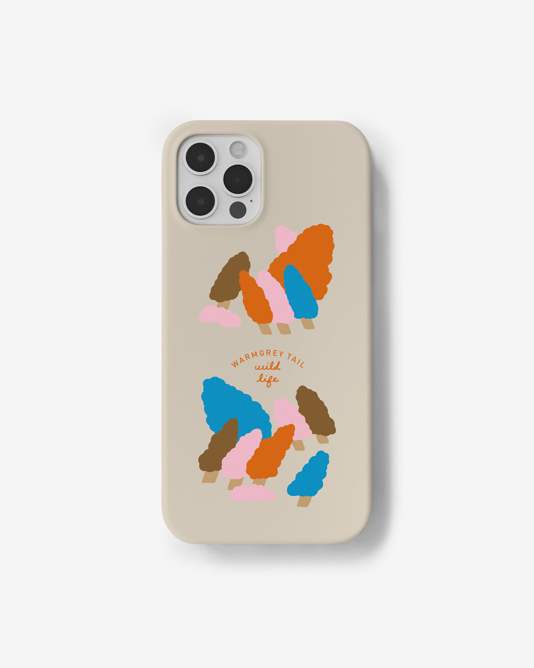 WINDY FOREST - BROWN PHONE CASE